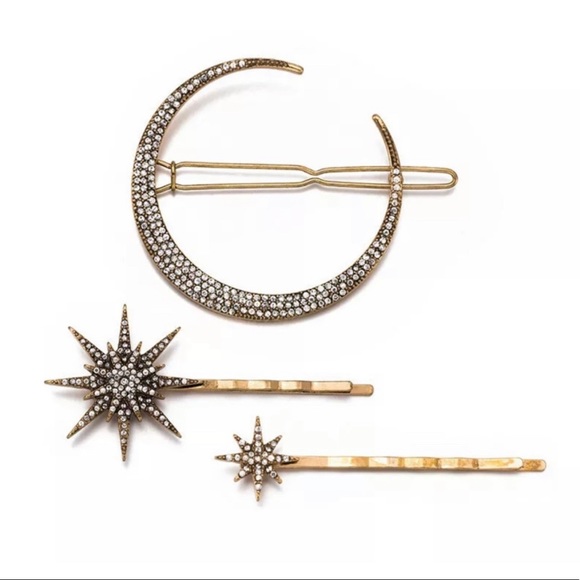 2 X $30FOR MOON LOVER SET OF 3 MOON,STAR SNOWFLAKE - Picture 2 of 7